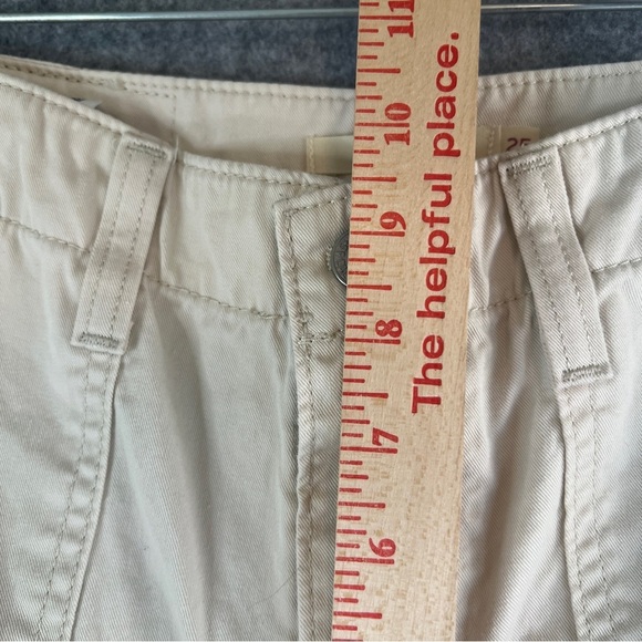 LEVI'S Women’s ‘94 BAGGY Cream Jeans Cotton Size 25 - Picture 11 of 11